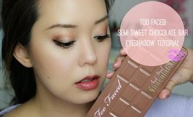 Too Faced Semi Sweet Chocolate Bar Palette Makeup Tutorial