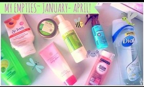 ♥ My Empties- January-March ♥