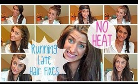 Running Late Hairstyles