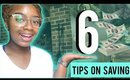How I Save for Big Purchases | 6 TIPS ON SAVING MONEY