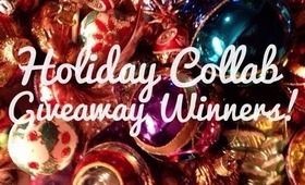 ❄ Holiday Collab Giveaway Winners ❄