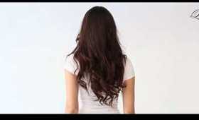 Luxy Hair Extensions Demo - Chocolate Brown #4