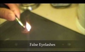 Lashes on Fire: Fake vs. Real Human hair Lashes