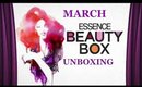 ESSENCE BEAUTY BOX UNBOXING| MARCH