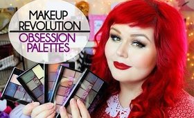 Makeup Revolution Obsession Palettes Review + Swatches