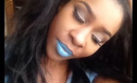 Black Girl Blue Lipstick