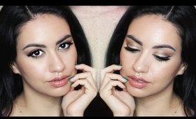 Easy Holiday & Christmas Glam Makeup Tutorial for Olive Skin