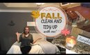 Fall Speed Clean and Tidy My House | Speed Clean | Cleaning Motivation