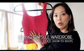 SPRING CAPSULE WARDROBE 2019 PART 2 | HOW TO SHOP & WHAT I BOUGHT