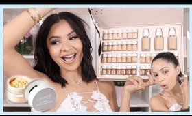 NEW COLOURPOP FOUNDATION REVIEW + 42 SWATCHES  | Diana Saldana