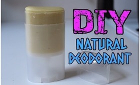 DIY | Chemical-free Deodorant