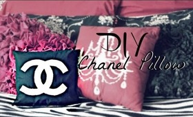 How To: DIY Chanel Inspired Pillow - Belinda Selene