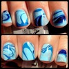 Light Blue Water Marble 