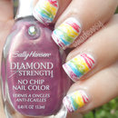 Rainbow Spun Sugar Nails! 