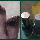 French Mani on toes