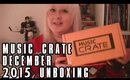 Music Crate December 2015 Unboxing