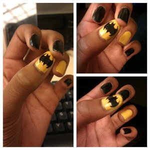 Nail Tutorial can be found on my channel :)
www.youtube.com/BeesOHoney