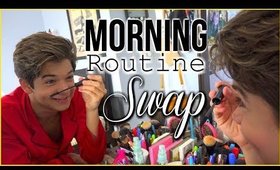 Morning Routine SWAP | Brother VS. Sister