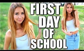 FIRST DAY OF SCHOOL GET READY WITH ME