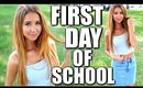 FIRST DAY OF SCHOOL GET READY WITH ME