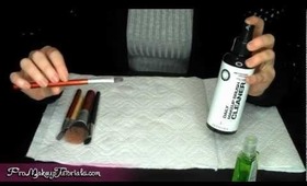 How To Clean and Disinfect Makeup Brushes