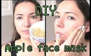 DIY ♡ Apple Face Mask to get rid of dry skin!