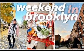 Weekend in My Life in Brooklyn! Exploring new neighborhoods, Grocery Shopping, & Relaxing!