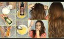MIXING TOGETHER OILS FOR HAIR MASK│What Happens When You Mix Different Oils & Put It On Your Hair?!