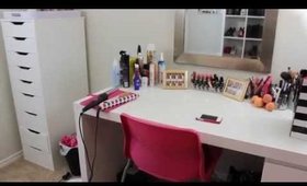 Updated Beauty Room Tour 2014