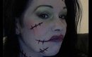 Stitched Up Lady Make Up Tutorial