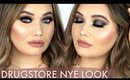 DRUGSTORE HOLIDAY NEW YEARS EVE MAKEUP TUTORIAL