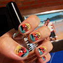 beach nails! 