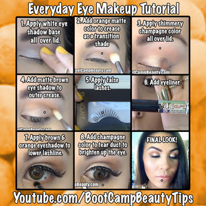 Watch here---> https://www.youtube.com/watch?v=DMbwn4sbsQc

Beauty Blog: http://bootcampbeauty.com/spring-makeup-tutorial-2014-orange-coral-peach-colors/