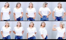 10 DIFFERENT WAYS TO WEAR A T-SHIRT | Milabu