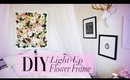 DIY Light-Up Flower Frame Room Decor (Mother's Day Gift Idea) | ANNEORSHINE