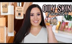 BEST FOUNDATIONS FOR OILY SKIN! DRUGSTORE & HIGH END