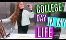 COLLEGE DAY IN MY LIFE | First week back to classes