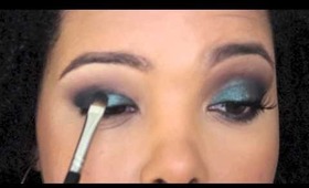 Green Smokey Eye| Holiday Night Out