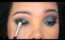 Green Smokey Eye| Holiday Night Out