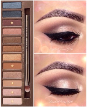 Naked palette series look #1