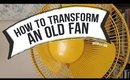 DIY | Transform an old fan (Greek Subs) | Queen Lila