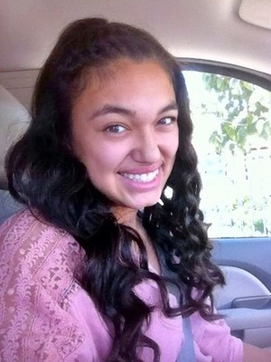 Front French-Braid w/ curly hair.
Cute for a school or Date