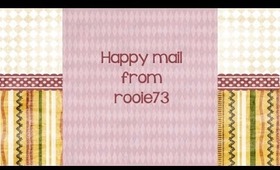 ☺Happy mail from rooie73 ~ Thank you so much! ☺