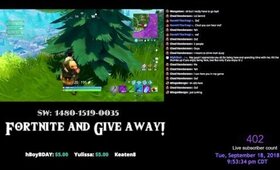 Fartnite and Nintendo Switch ONLINE give away!