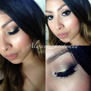 Urban decay naked 2 palette with Mac Brown script and morphe brushes eye shadows  follow my Instagram @always_heidymua 