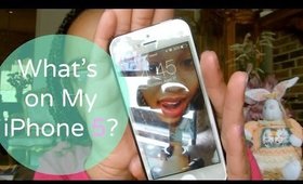 What's On My iPhone 5 | Beautybytommie