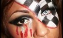 Crazy Face Art Makeup - Mardi Gras