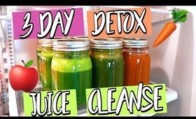 3 DAY DETOX JUICE CLEANSE! LOSE WEIGHT IN 3 DAYS!