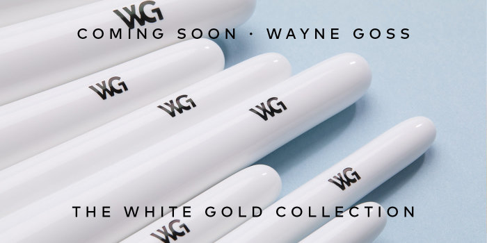 Sign up to be the first to shop the Wayne Goss The White Gold Brush Collection on Beautylish.com!
