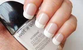 Pinterest Hack Test: Perfect French Tip Mani using Band Aids